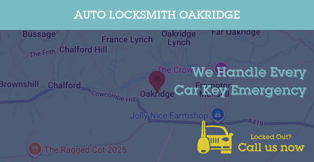 Auto Locksmith Services in Oakridge - HP postcode